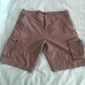 AERO cargo shorts , olive , size 36